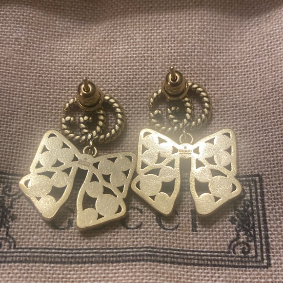 Gucci Luxury Earrings NIB Vintage - Picture 3 of 4